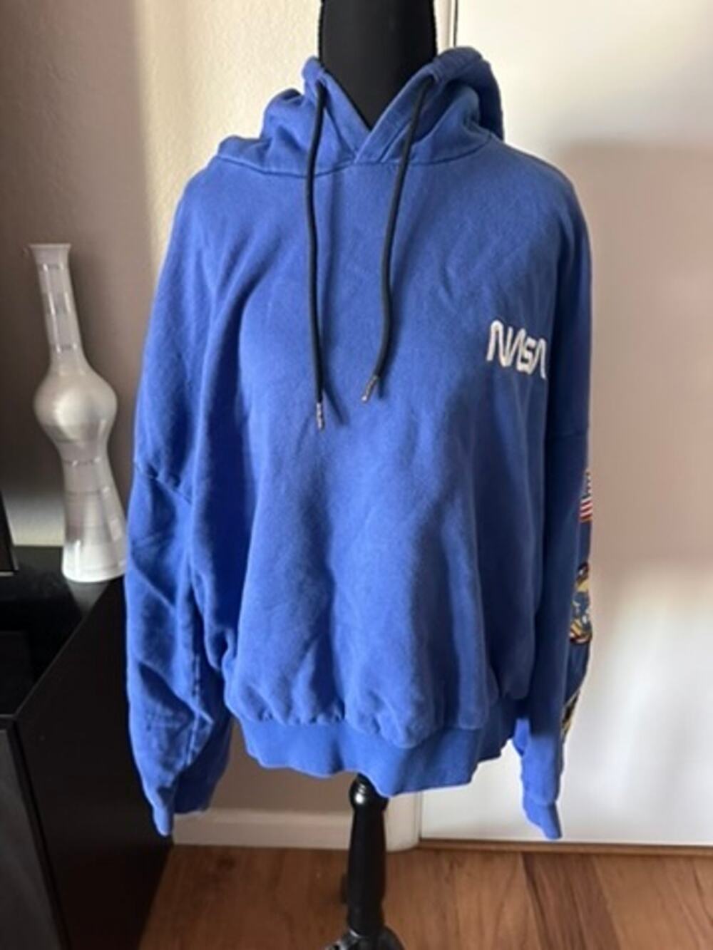 Eleven Paris x NASA Limited Edition Hoodie | Blue Space Patches Streetwear